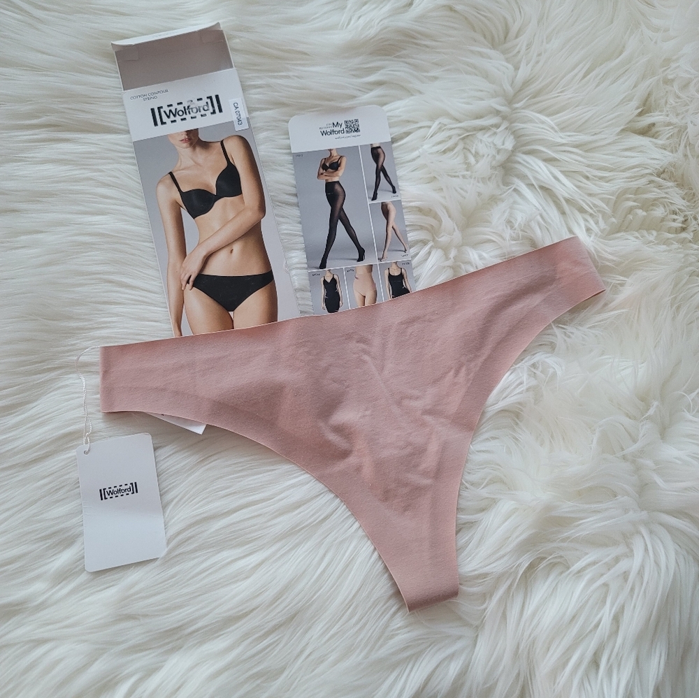 BNWT Wolford Cotton Contour String Panty